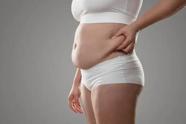 The Hidden Connection: How Stress Shapes Your Fitness and Body Composition 1 Image of stress belly Nantwich How Lipo 360 can help manage your symptoms